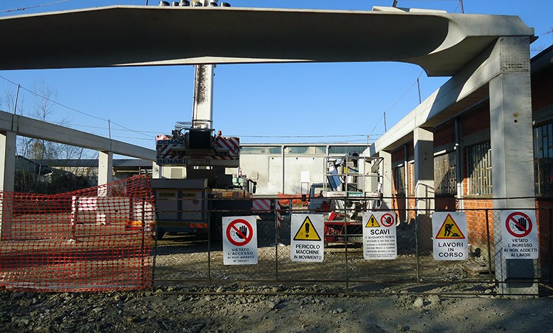 Costruzione capannone officina duegi